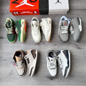 NIKE AIR JORDAN 3 RETRO ( 10 Color ways)