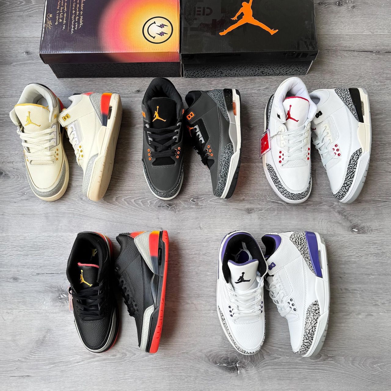 NIKE AIR JORDAN 3 RETRO ( 10 Color ways) - Image 2