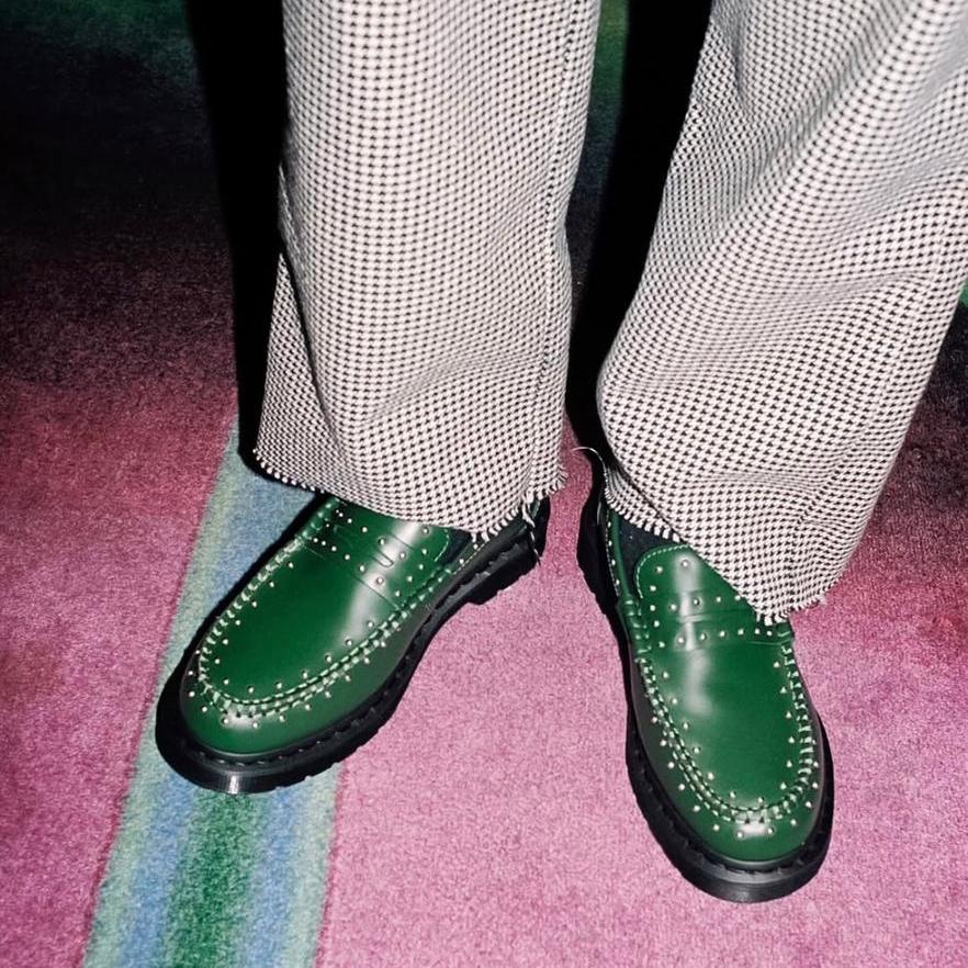 DR MARTENS x SUPREME STUDDED PENTON LOAFERS - Image 5