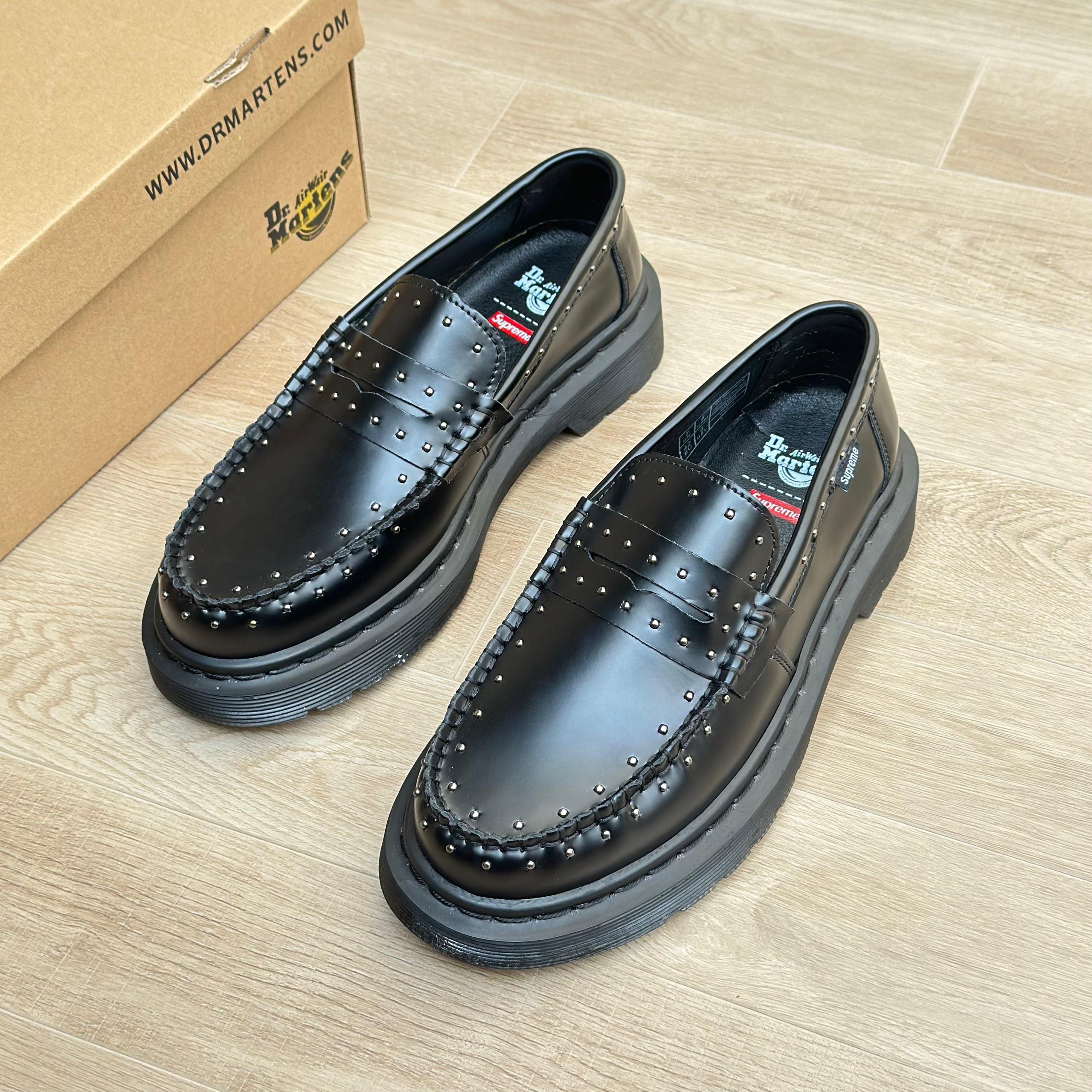 DR MARTENS x SUPREME STUDDED PENTON LOAFERS - Image 2