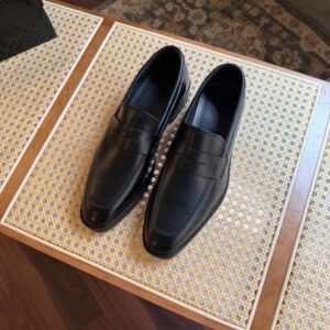 ADRIAN LEATHER PENNY LOAFERS (2 Color ways)