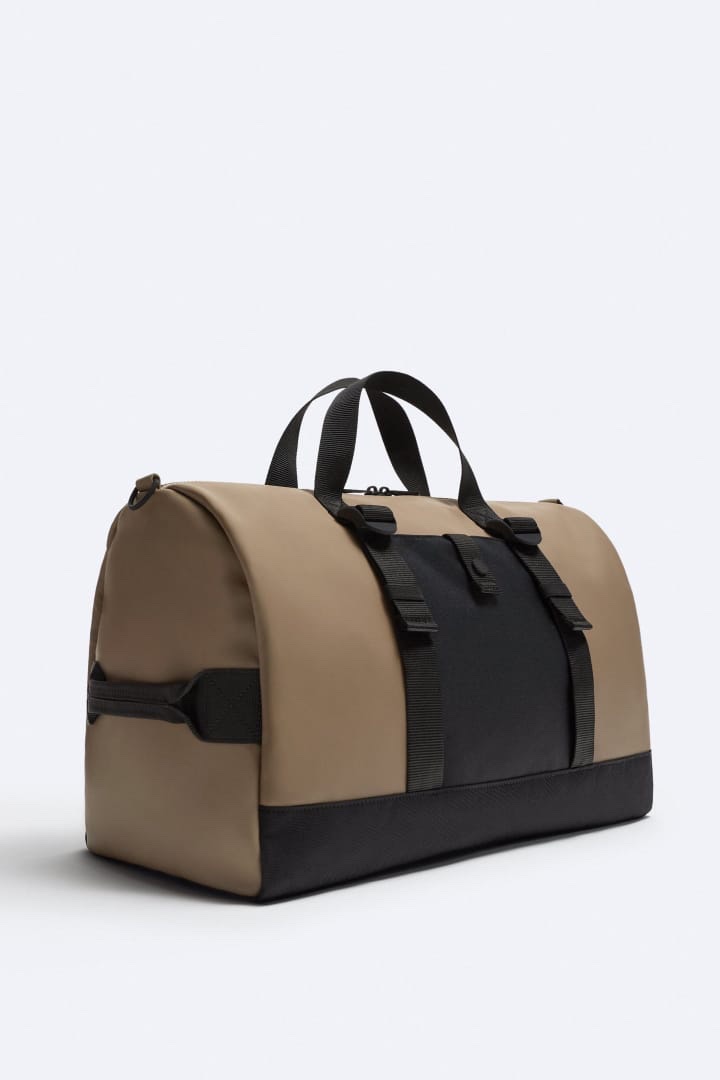 ZARA RUBBERIZED ADRIAN WEEKENDER BAG (2 Color-ways) - Image 3