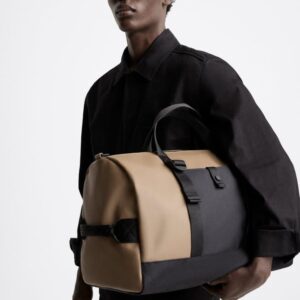 ZARA RUBBERIZED ADRIAN WEEKENDER BAG (2 Color-ways)
