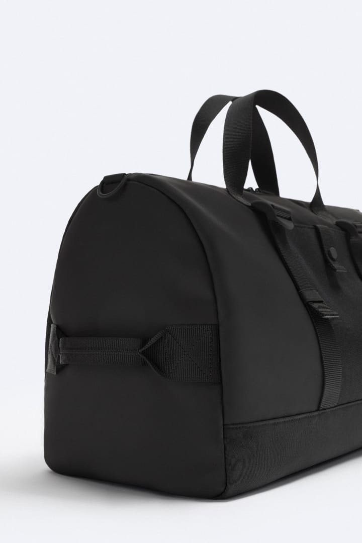 ZARA RUBBERIZED ADRIAN WEEKENDER BAG (2 Color-ways) - Image 4